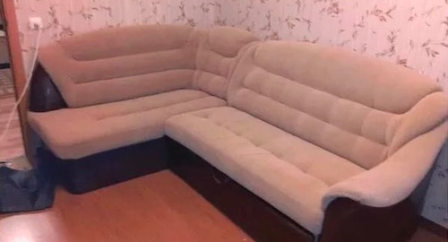 Перетяжка углового дивана. Новоульяновск